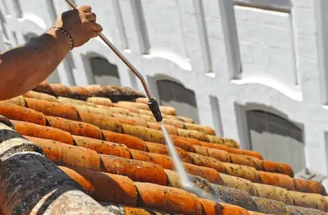 Nettoyage de toitures - Bastelica